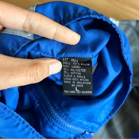 Vintage TEAM USA Colorblock Windbreaker Jacket Large - Picture 3 of 9